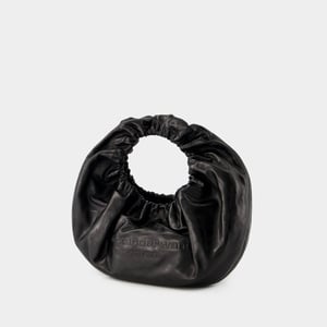 Halvemaan klein handtasje - Alexander Wang - Leer - Zwart