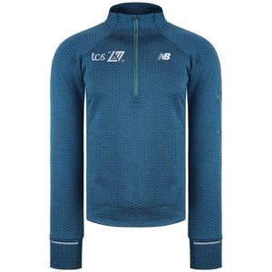 New Balance NB Heat Grid Heren Blauwe Trui