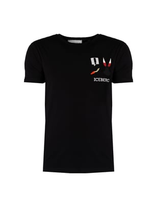 Iceberg T-Shirt Mannen zwart