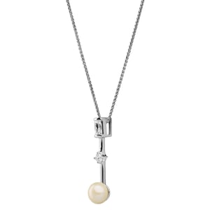 Orphelia 'Maxime' Dames 925 Sterling Zilveren Ketting met Hanger - Zilver ZH-7514