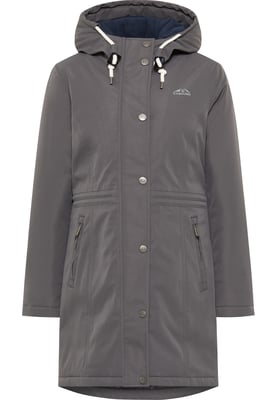 ICEBOUND Winter parka Klima Iglo Dames steengrijs