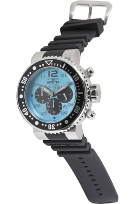 Invicta Pro Diver 26735 Heren Horloge - Quartz Uurwerk - Roestvrij Staal met blauwe Wijzerplaat - 52mm