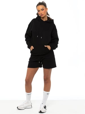 Enzo Dames Oversized Hoodie Tracksuit Met Korte Broek