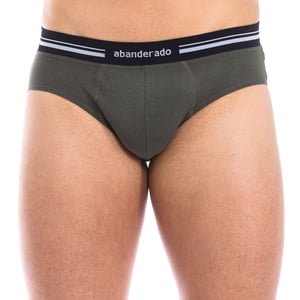 Slip van ademende stof, anatomische voorkant, model A077H voor mannen. Superieur comfort en pasvorm.