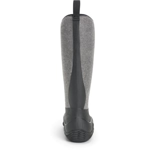 Muck Laarzen Hale Rubber Zwart W/ Fuzzy Visgraat Wellington Laarzen