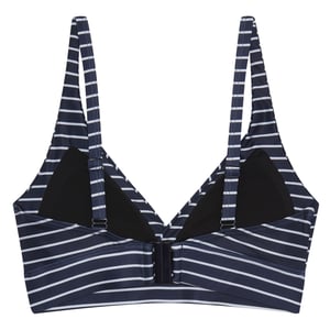 Regatta Dames/Dames Paloma Stripe Gestructureerde Bikinitop (Marine / Wit)
