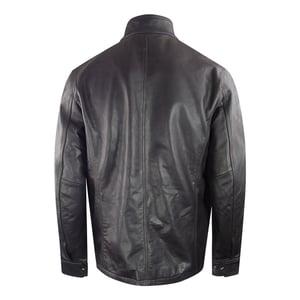 Belstaff donkerbruin Grant leren jack