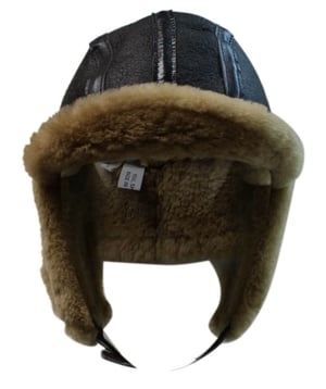 Heren RAF Aviator schapenvacht B-55 Trapper hoed