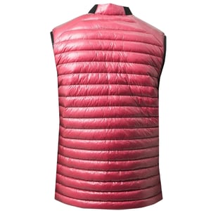 Belstaff Airframe neon glanzend roze gilet met donsvulling