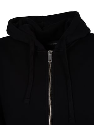 Les Hommes blouse Full Zip Mannen zwart
