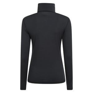 Mountain Warehouse Dames/Dames Keep The Heat Isotherm Roll Neck Basislaag Top (Zwart)