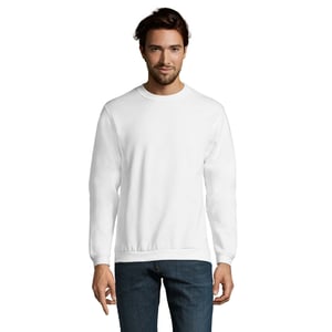 SOLS Heren Spider Ronde Hals Sweatshirt (Wit)