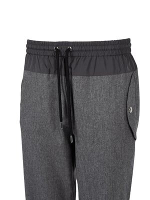 Les Hommes broek Comfy Mannen Grijs