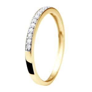 Alliance Diamonds 0.150 Cts Yellow Gold Jewelry