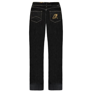 Emporio Armani J33 Regular Fit Wijde Benen Dames Jeans