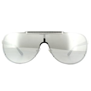 Versace Zonnebril VE2140 10006G Zilver Light Grijs Zilver Mirror