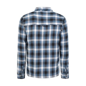 Mountain Warehouse Heren Stream II molton gevoerd overhemd (Blauw)