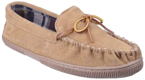 Cotswold Alberta Suede Heren Beige Sloffen