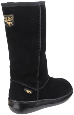 Women's Rocket Dog Sugar Daddy Suede Winter Boots in Black