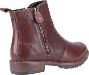 Cotswold Ashwicke Bruine Leren Dameslaarzen
