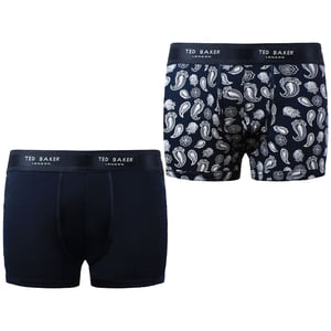 Ted Baker Claytt 2-Pack heren marine modal zwembroek