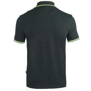 Aquascutum Aldis geel Crest zwart poloshirt