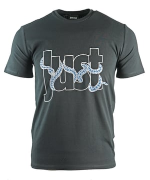 Gewoon Cavalli zwart T-shirt met slangenlogo