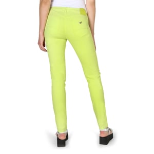 Lange broek van stretchstof 3Y5J28-5NZXZ vrouw