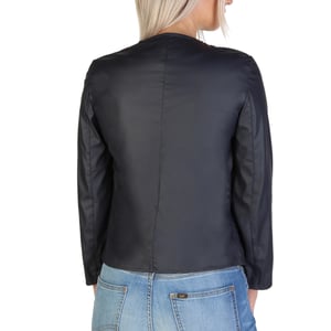 Armani Jeans Dames Blouson Jacket Slim Fit Volledige Mouwen Blauw