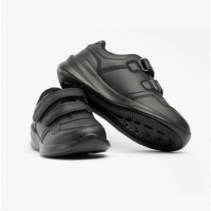 MARLING EASY SNR Unisex Kinderen Leren School schoenen Zwart