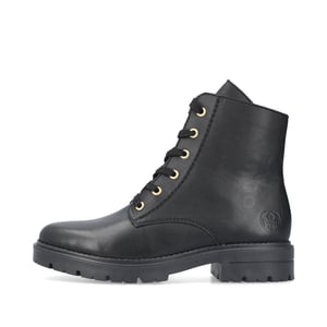 Rieker Z2841-00 Dames Leren Laarzen Zwart