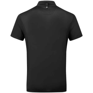 Premier Heren Essential Coolchecker koksshirt met korte mouwen (Zwart)