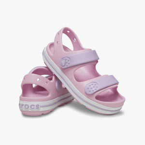 Crocs Crocband Play Thermoplastische Ballerina/sandalen Voor Meisjes In Lavendelkleur