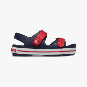 Crocs Crocband Play Thermoplastische Navy/Varsity Rode Sandalen