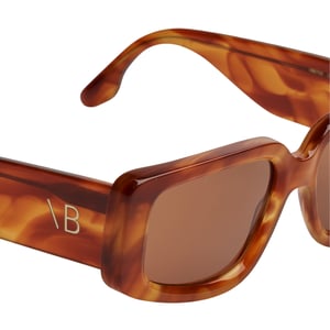 VB670S Rechthoekige Zonnebril voor Vrouwen