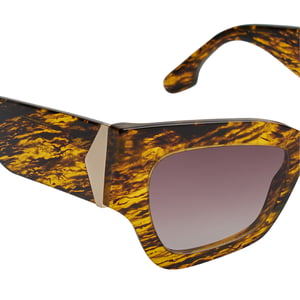 VB662S Geometrische zonnebril voor dames