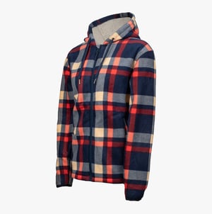 Hard Yakka CHECK ZOODIE Dames Sweatshirt Blauw