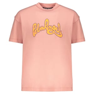 Palm Angels seizoenslogo Insideout roze T-shirt