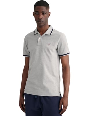 Gant heren poloshirt met kantelende piqué