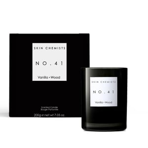 skinChemists No.41 Vanille & Hout Kaars 200g