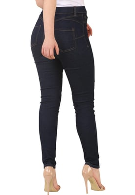 Nieuwe Look Dames Emilee Jeggings in Indigo