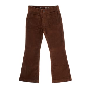 Corduroy flare jeans 434282 meisje