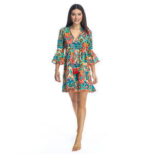 W240995 Vrouwen Korte Strandjurk