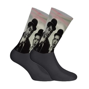Unisex Elastische Gedrukte Lange Sokken