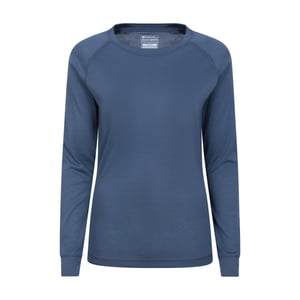 Mountain Warehouse Dames/Dames Talus Top met lange mouwen (Donkergrijs)