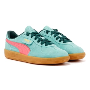 Puma Palermo Leather Aquatic/Dark Myrtle-trainers