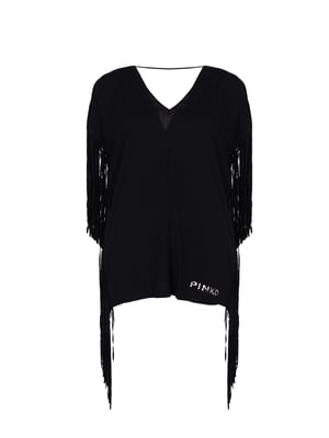Pinko blouse Papaveri Vrouw zwart