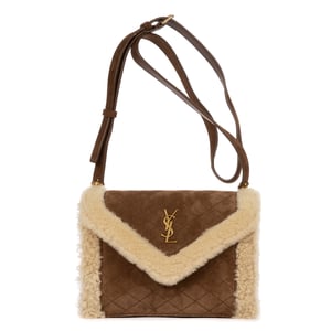 Shearling  Flap Pochette  Schoudertas