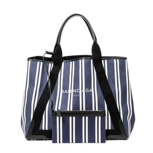 Large Navy Cabas  Schoudertas