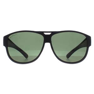 Montana Aviator Unisex Mat Grijs G15 Gepolariseerd FO6 Fit Over Bril Zonnebril